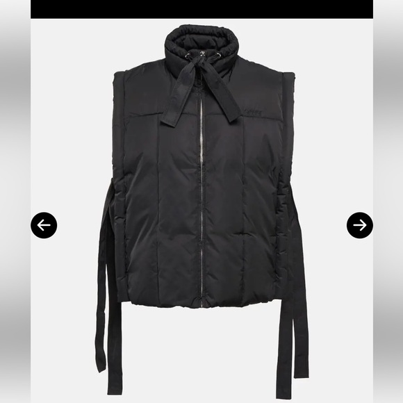 Ganni Tie Puffer Vest - Picture 11 of 16